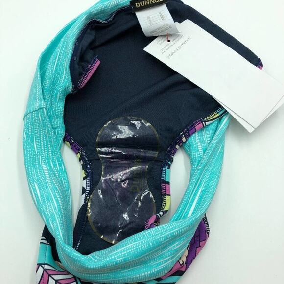 Dunnas Bikini Bottoms Low Rise Love Print NWT M - Picture 8 of 10